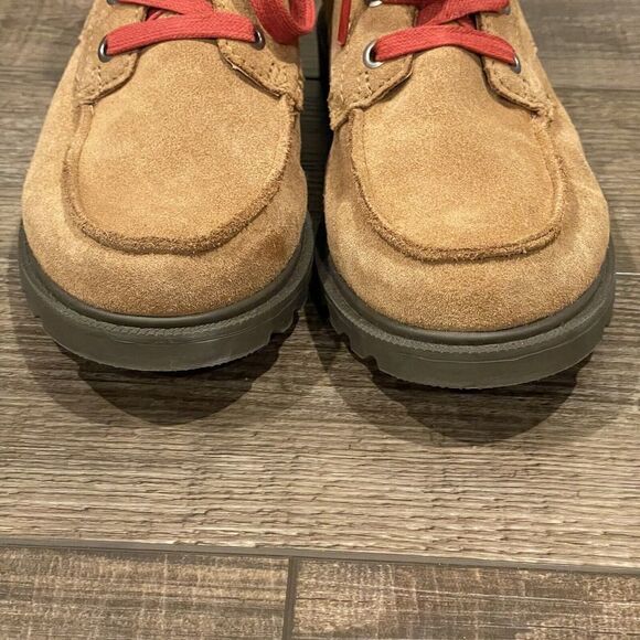 Sorel Madson Waterproof Moc Toe Boot Kids Boys Brown Size 4 - Picture 13 of 16